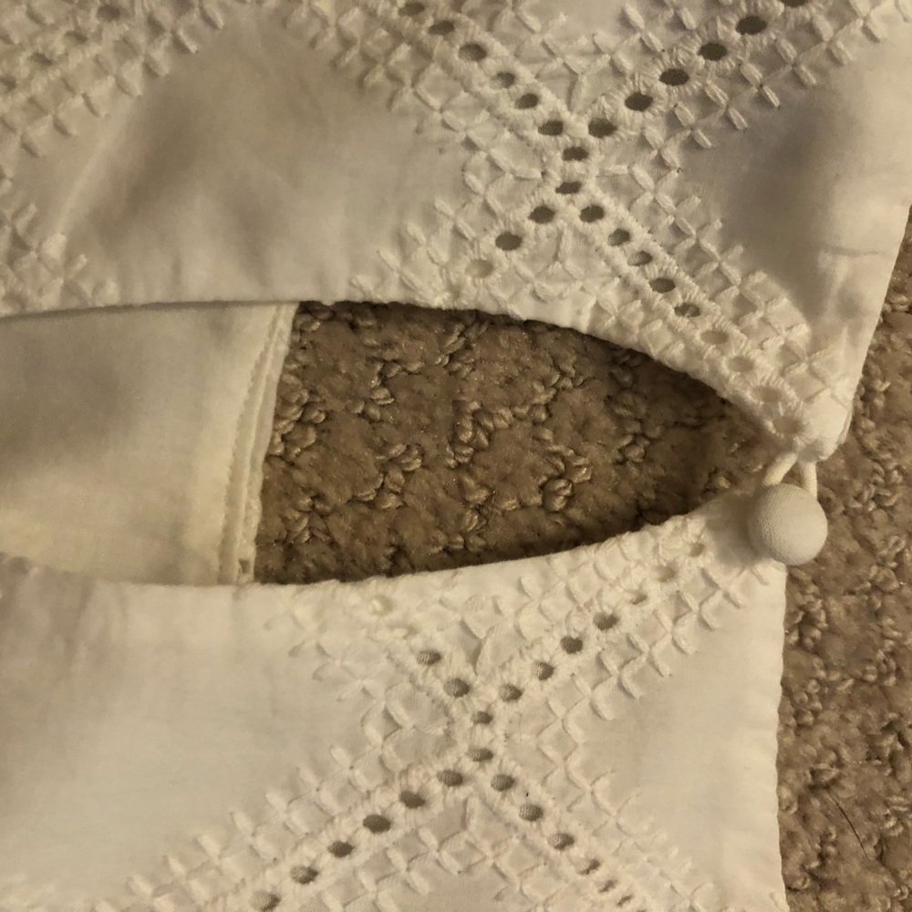 🌺❤️Host Pick❤️🌺!! NWT. Tommy Bahama White Villa View Cotton Eyelet Dress - Picture 9 of 10